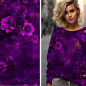 Preview: Viskosejersey Eigenproduktion "Garden Eden" - von Graustufen-Stoffe